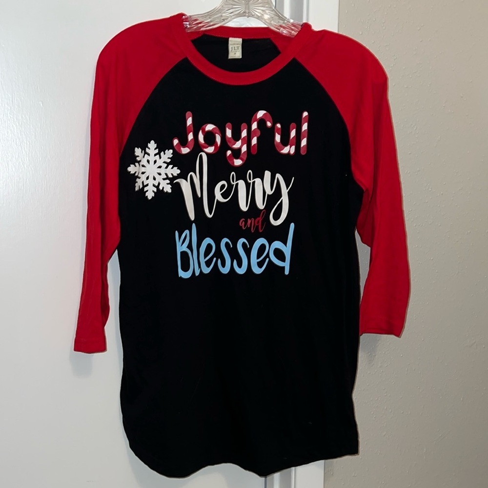 Cute Christmas Baseball Tee